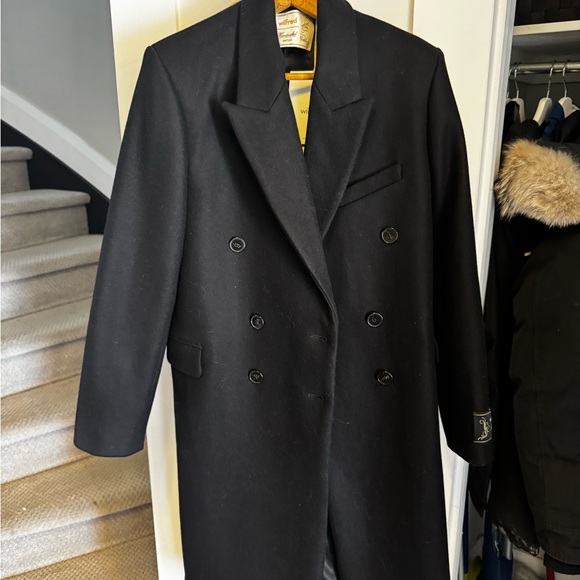 Wilfred Symphony Coat - Virgin Wool Cashmere - Picture 4 of 5